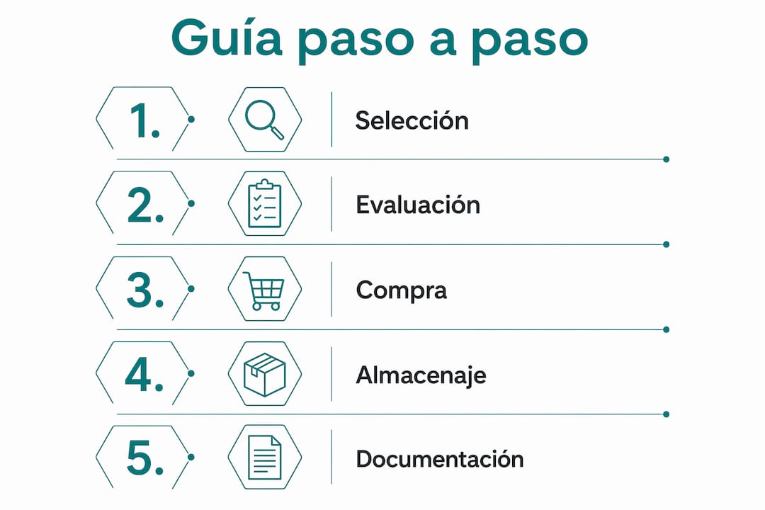 Guía visual con los pasos clave para empezar tu propia colección de variedades de cannabis