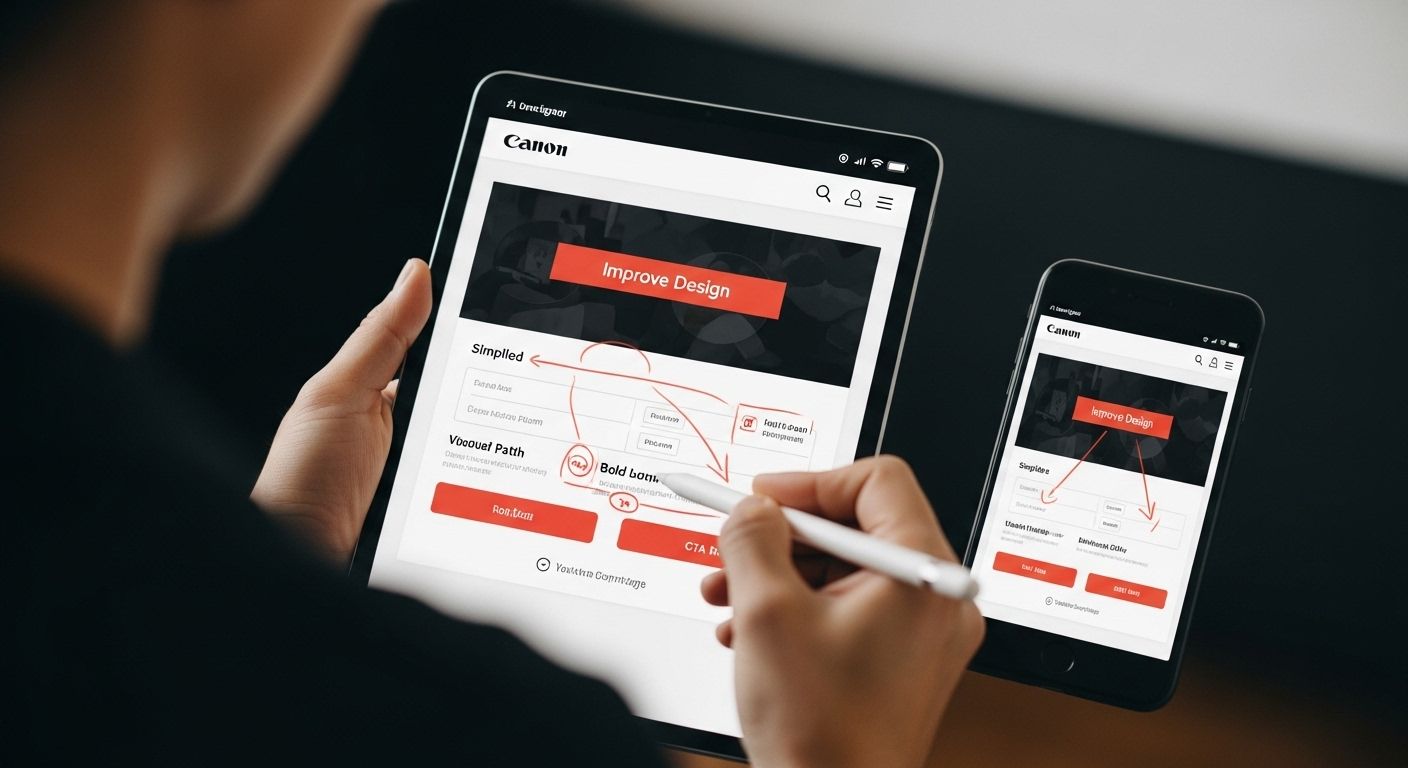 landing page design optimization