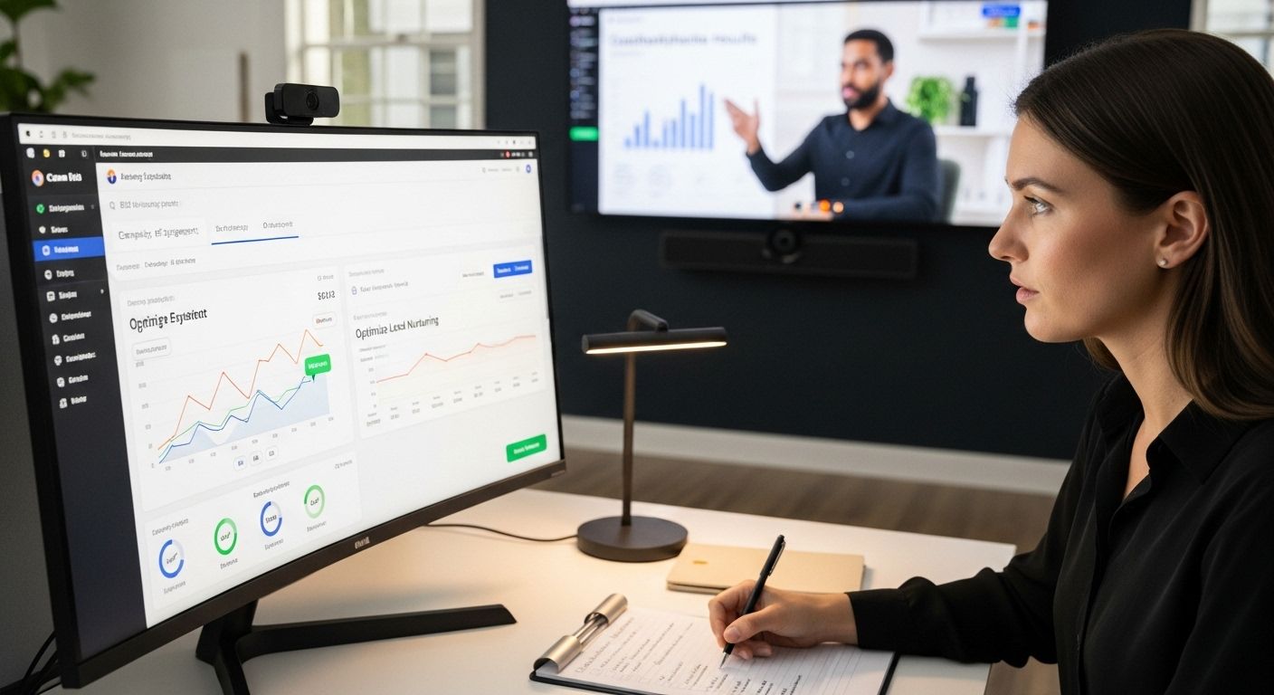 lead nurturing process optimization dashboard