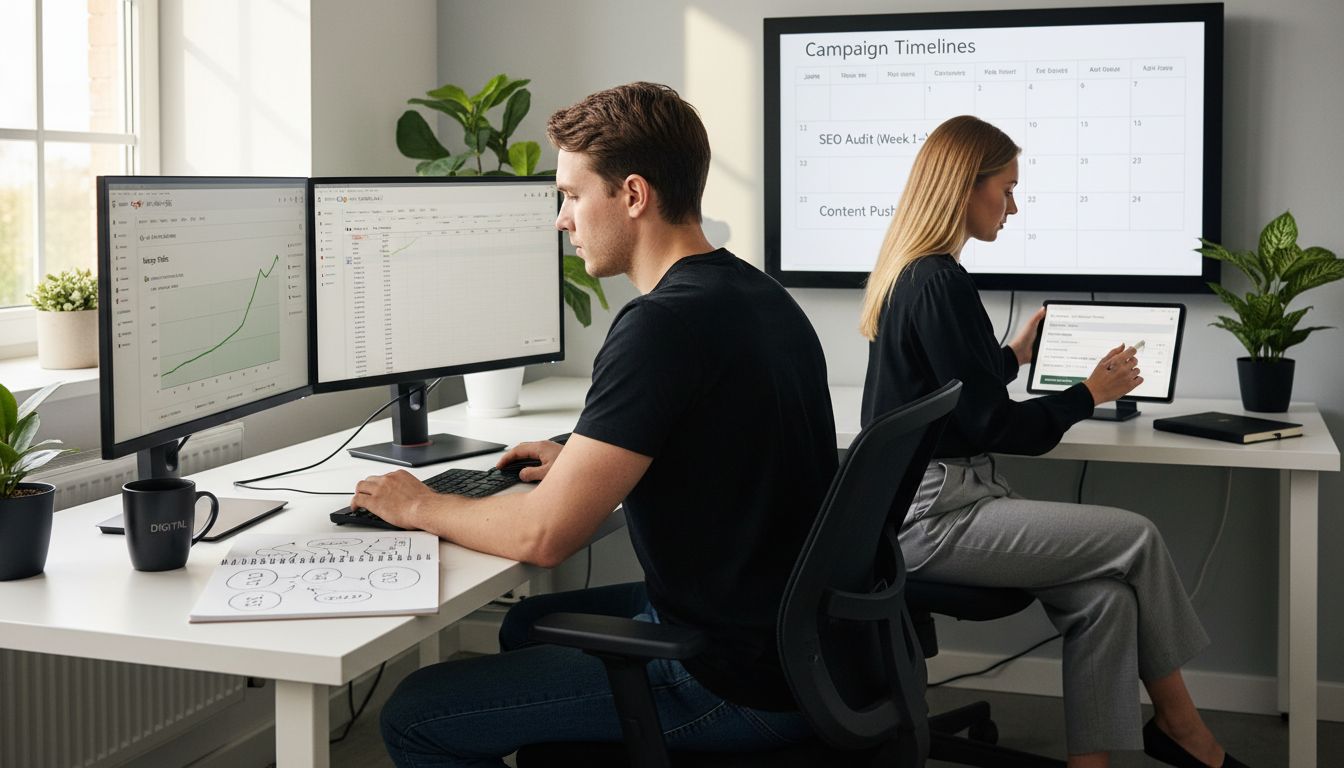 seo sem strategy workspace