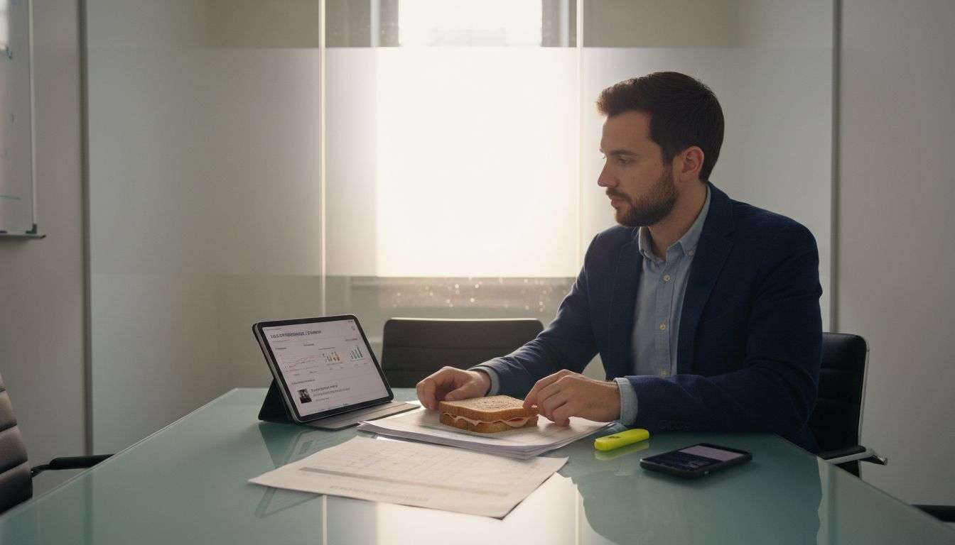 Product manager reviewing SaaS feature comparison