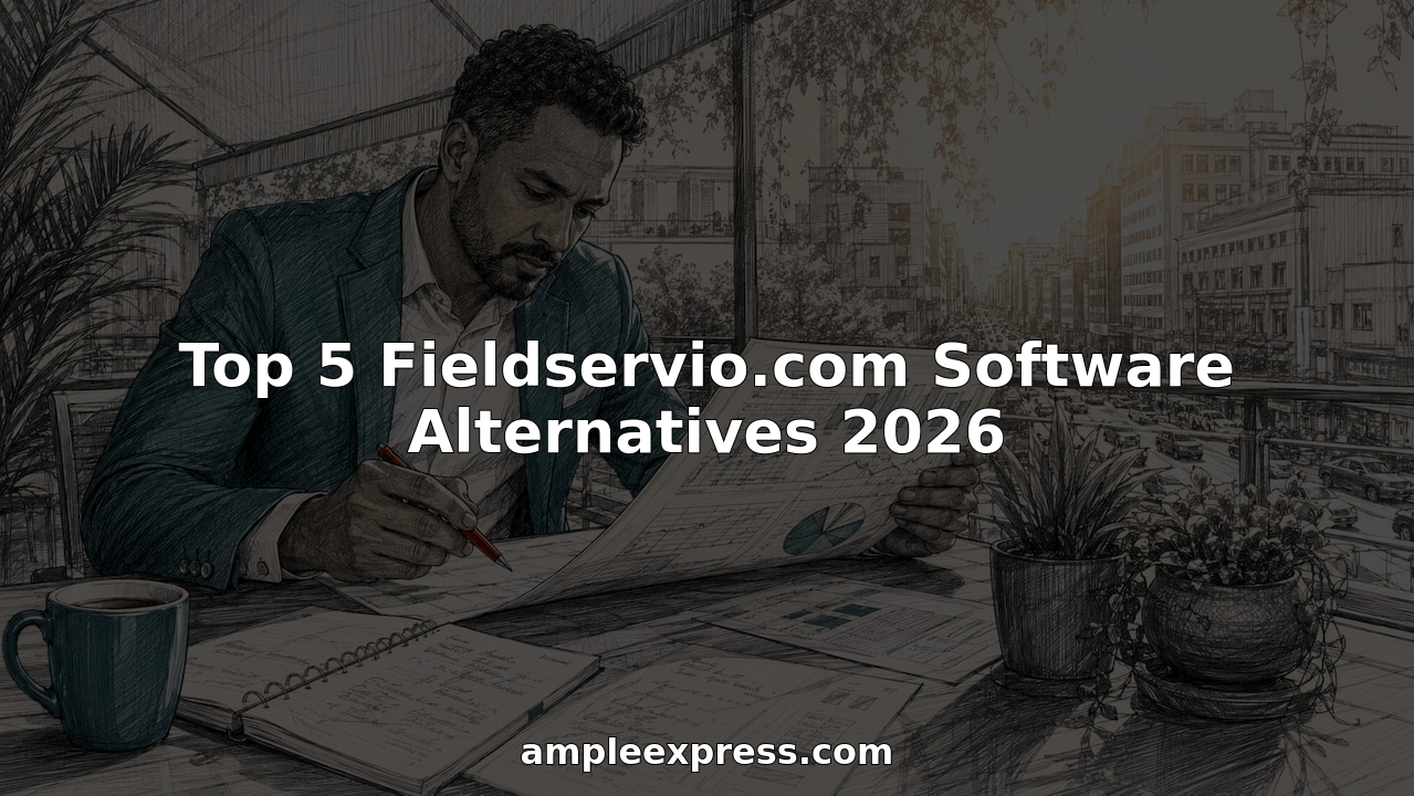 Operations manager evaluating field service software