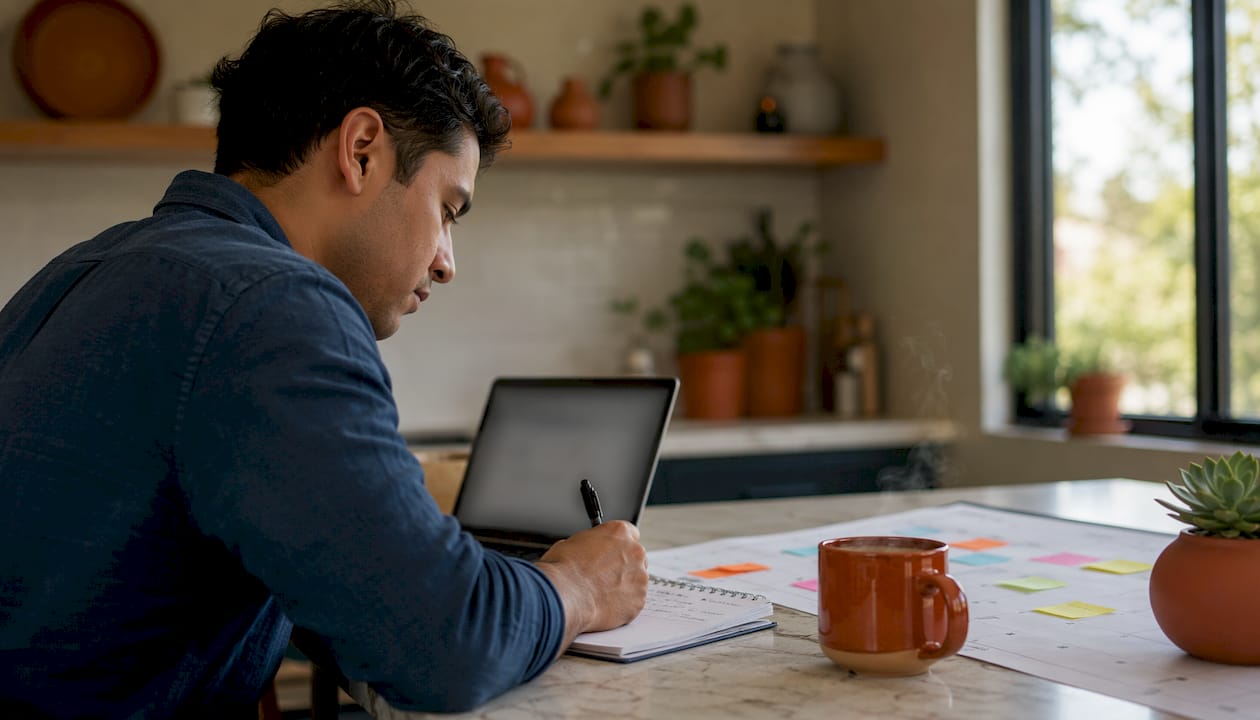Planning HOA appeal timeline at home office