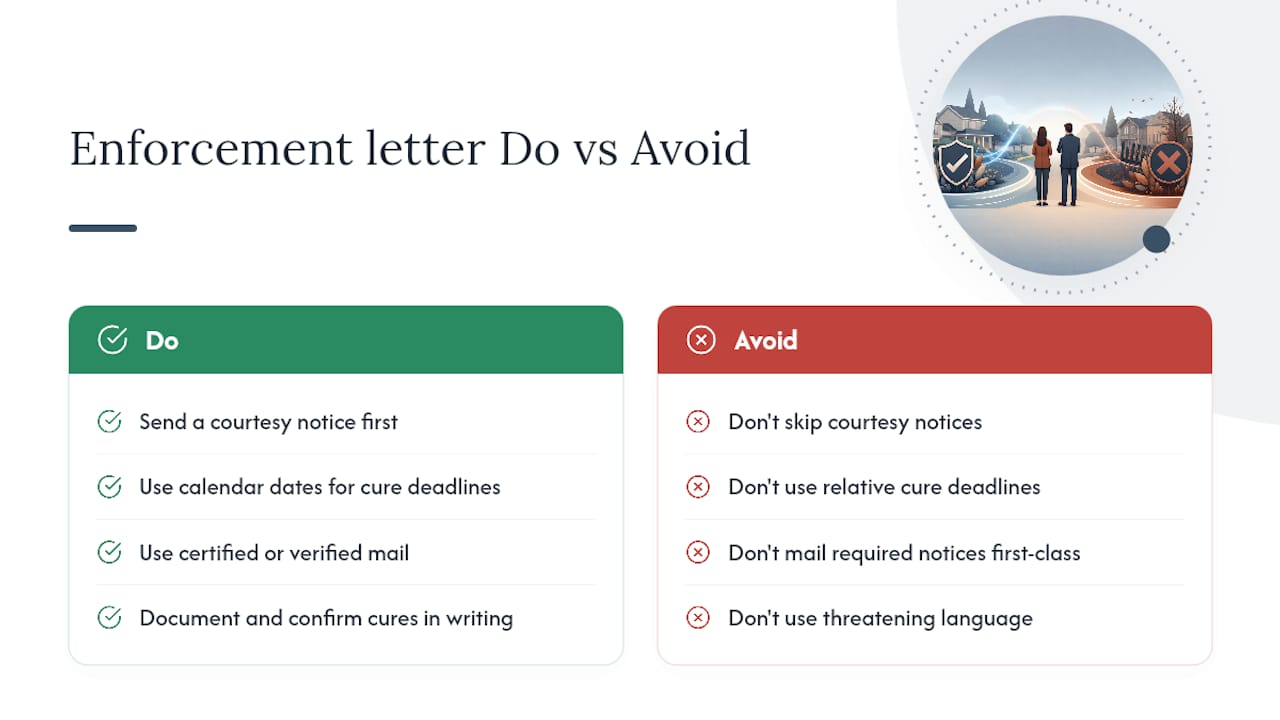 What boards consistently get wrong about enforcement letters — overview diagram