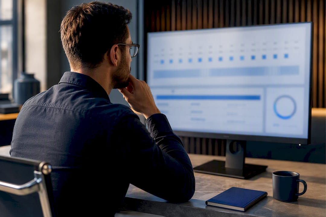 Seller checking a payout dashboard