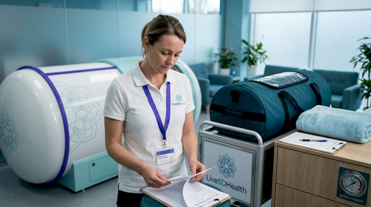 Comparison of hospital and consumer hyperbaric chambers