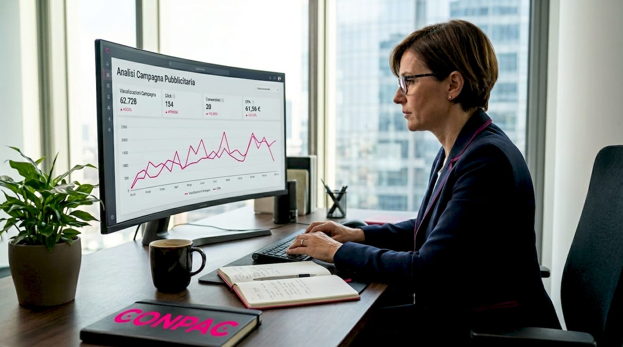 Il responsabile marketing B2B si occupa dell’analisi dei dati digitali per ottimizzare le strategie aziendali.