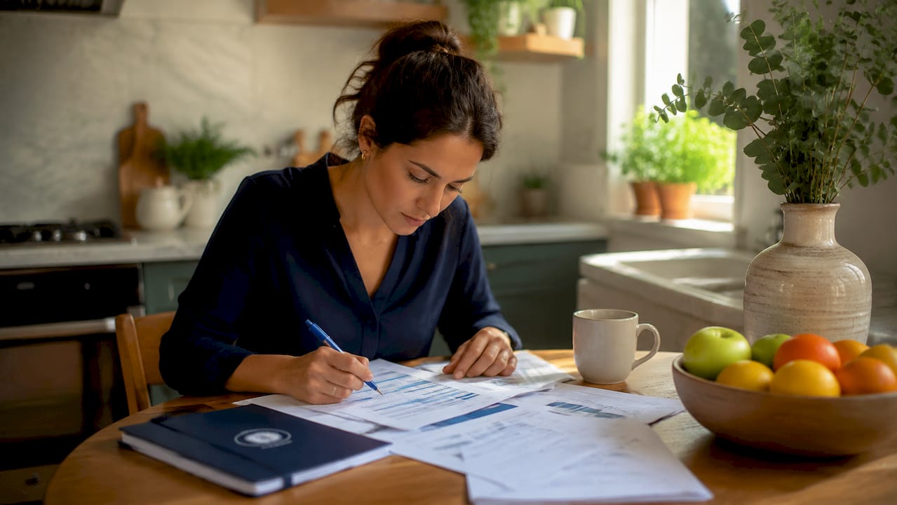 Hands pointing at Chapter 7 bankruptcy form