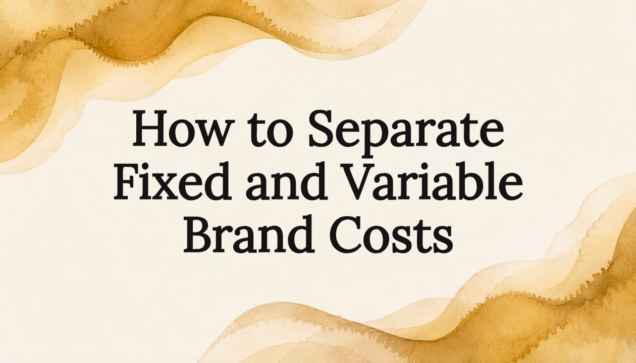 Decorative editorial watercolor title card illustration