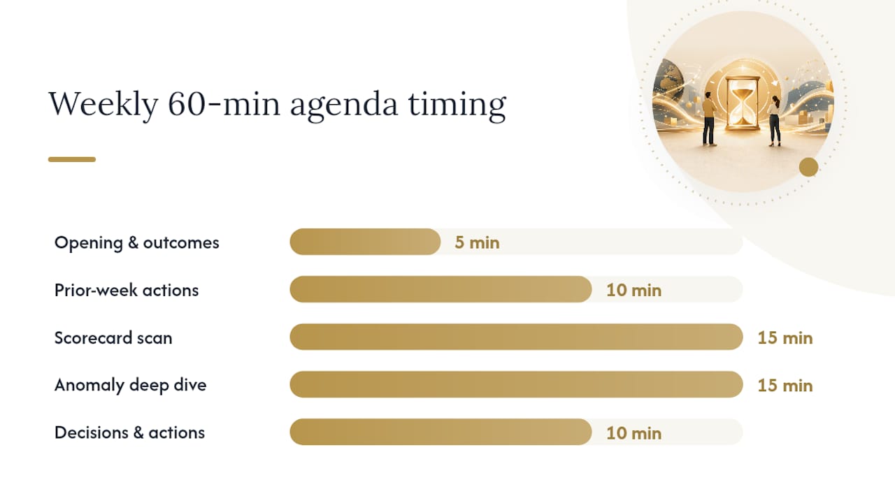 Building the 60-Minute Agenda: A Runbook You Can Copy: overview diagram