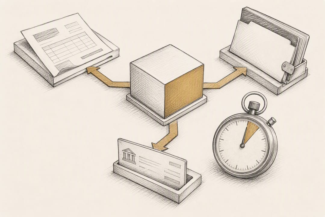 Add-back evidence verification flow illustration