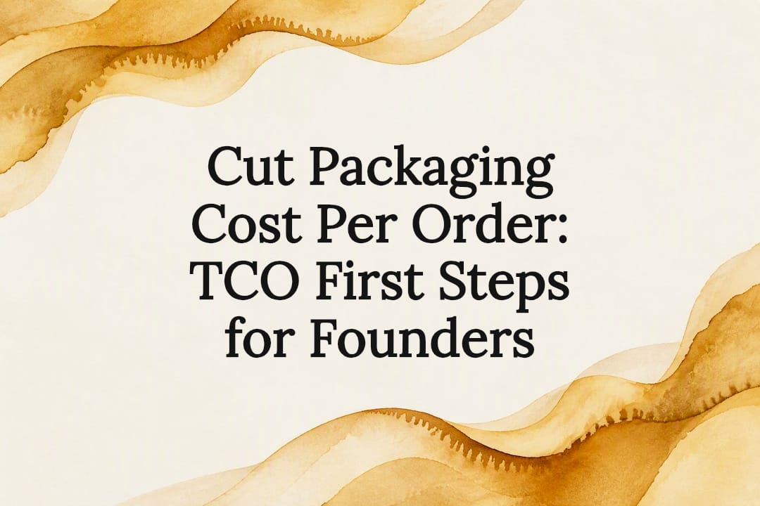 Decorative packaging cost title card