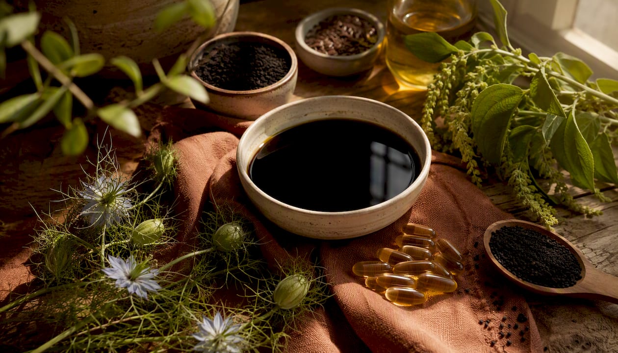 Botanical ingredients supporting scalp hydration