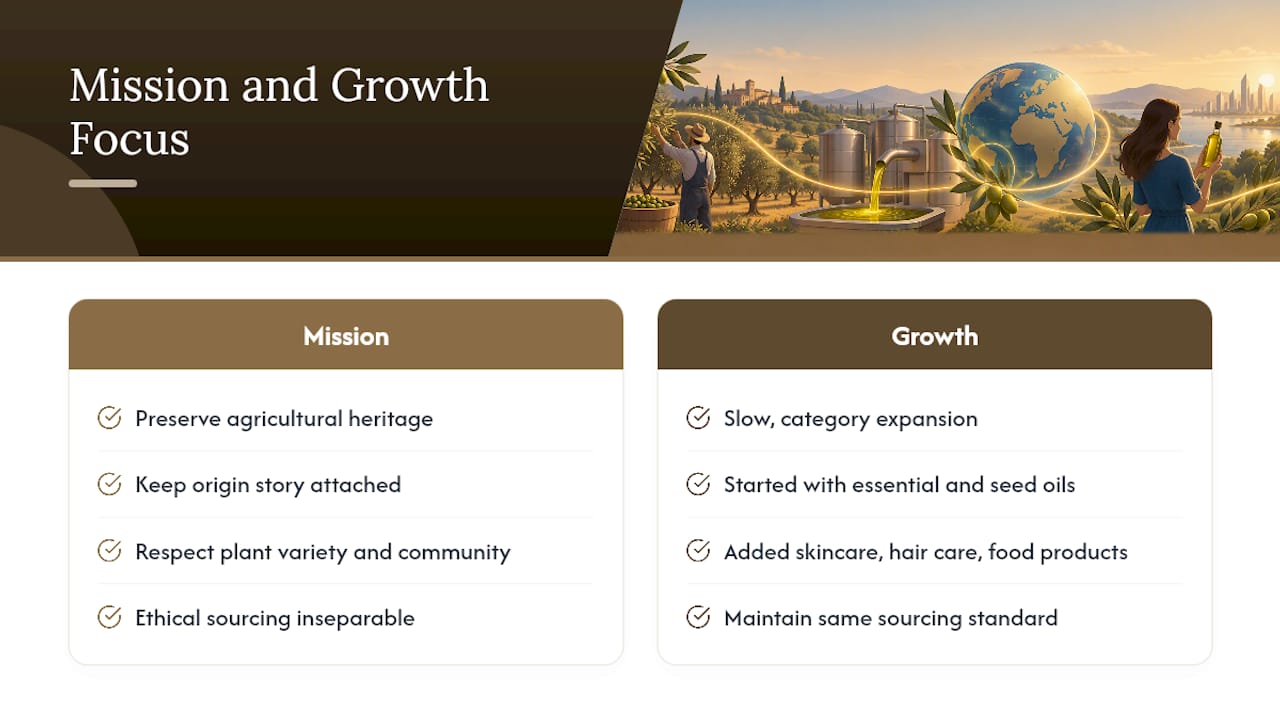 Company History and Mission — overview diagram