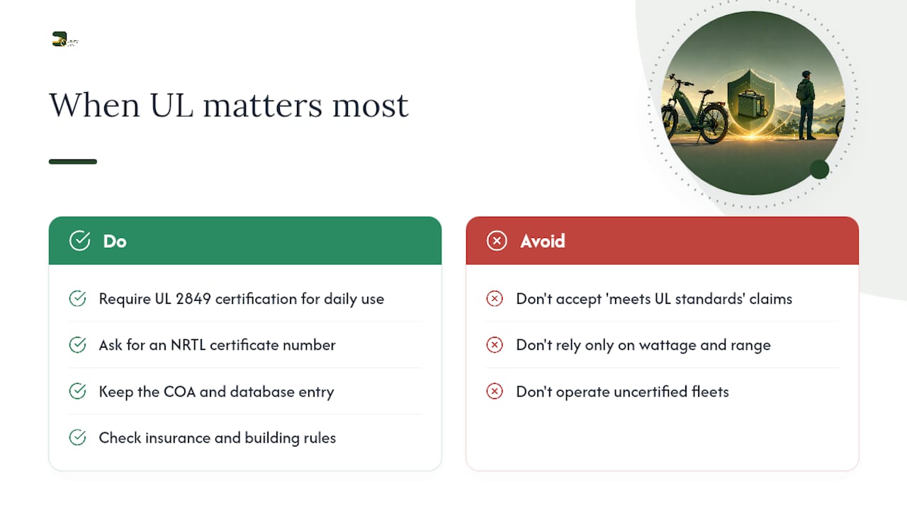 Why UL certification matters more than most buyers realize — overview diagram