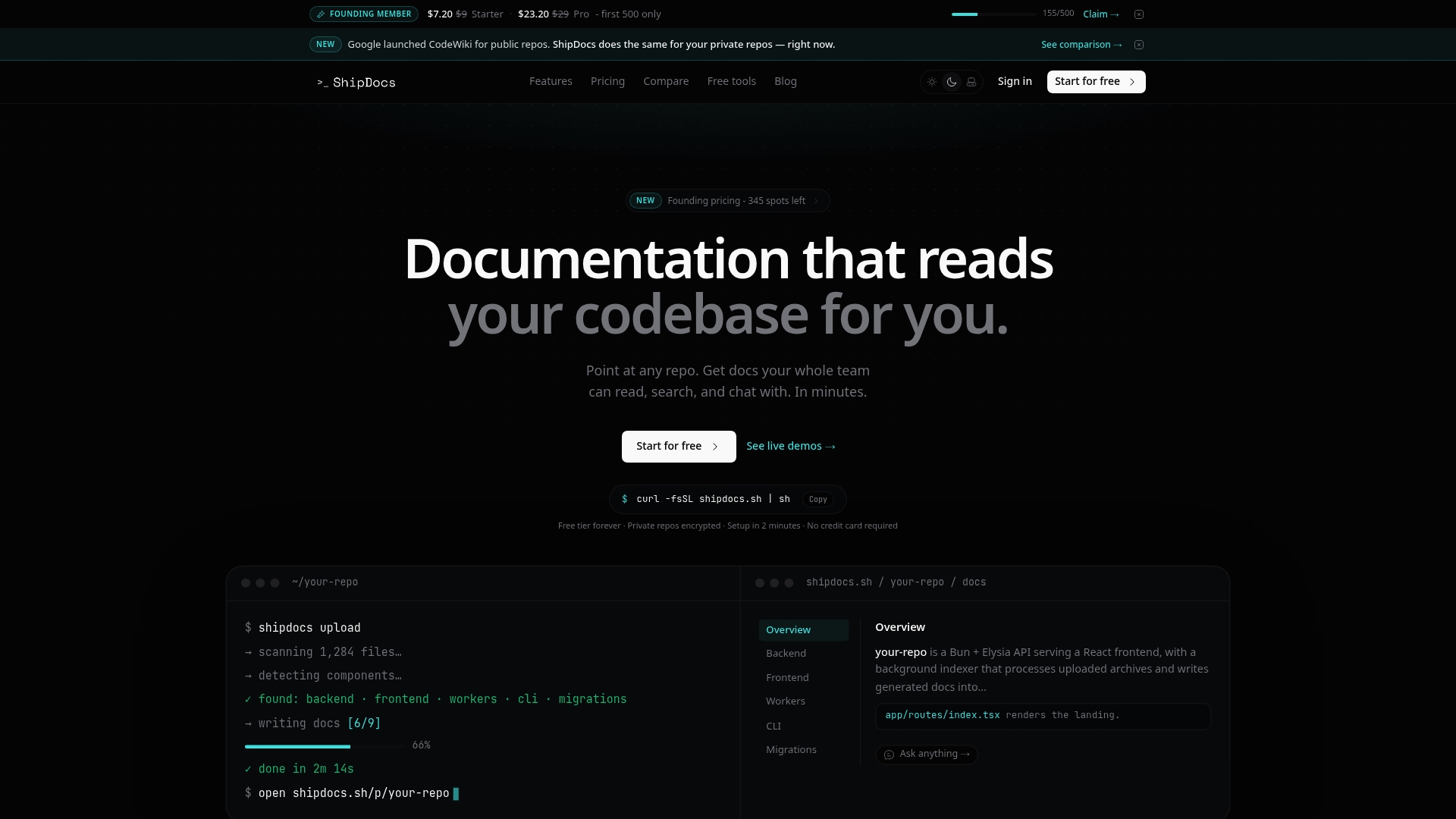 https://shipdocs.sh