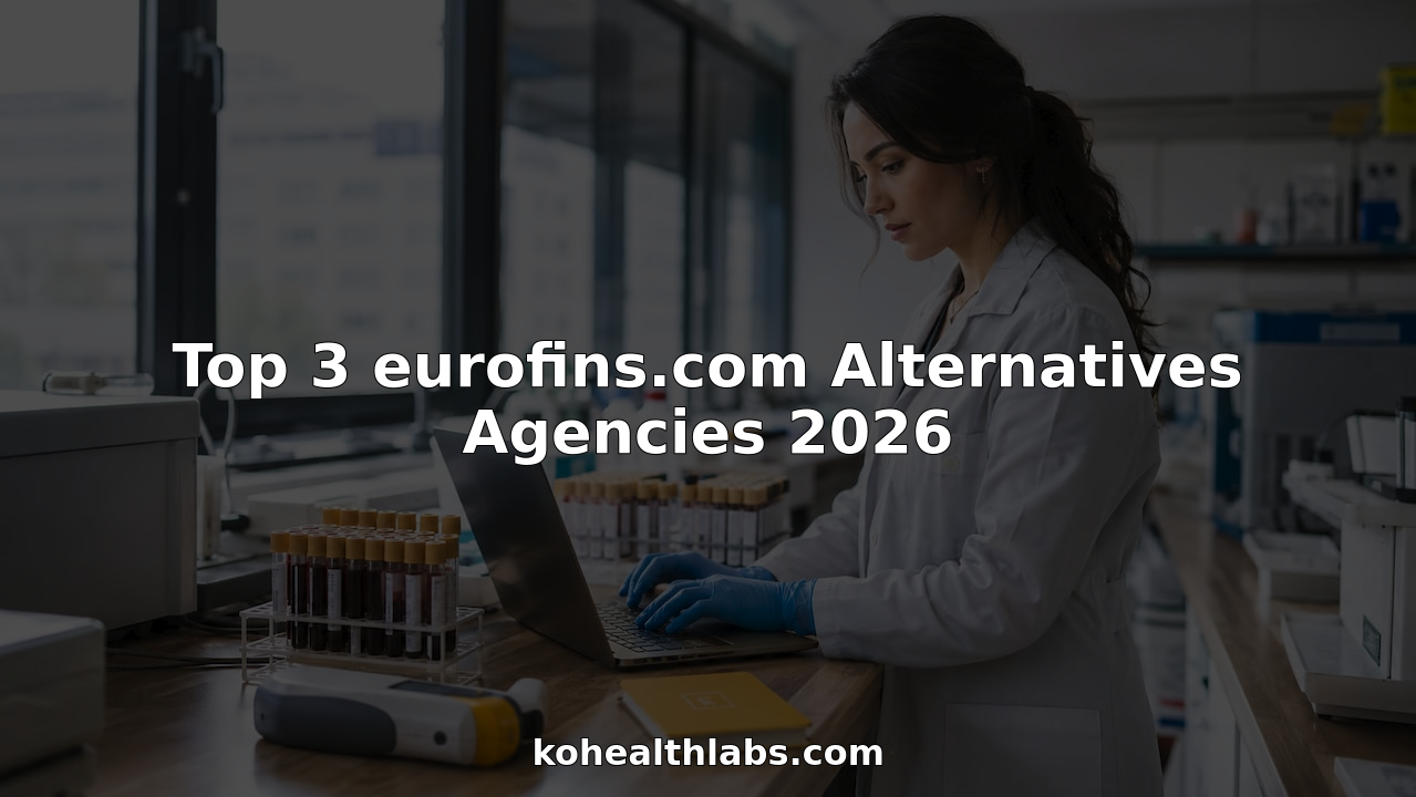 Top 3 eurofins.com Alternatives Agencies 2026