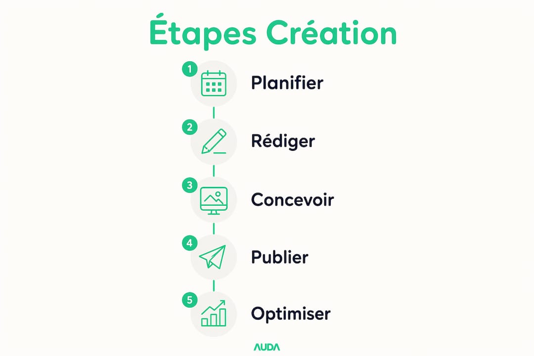 Les grandes étapes pour concevoir un site web adapté aux petites entreprises – Infographie