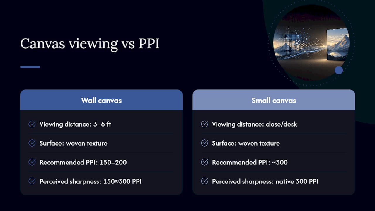 Why Canvas Forgives Lower Resolution Than You Think — overview diagram