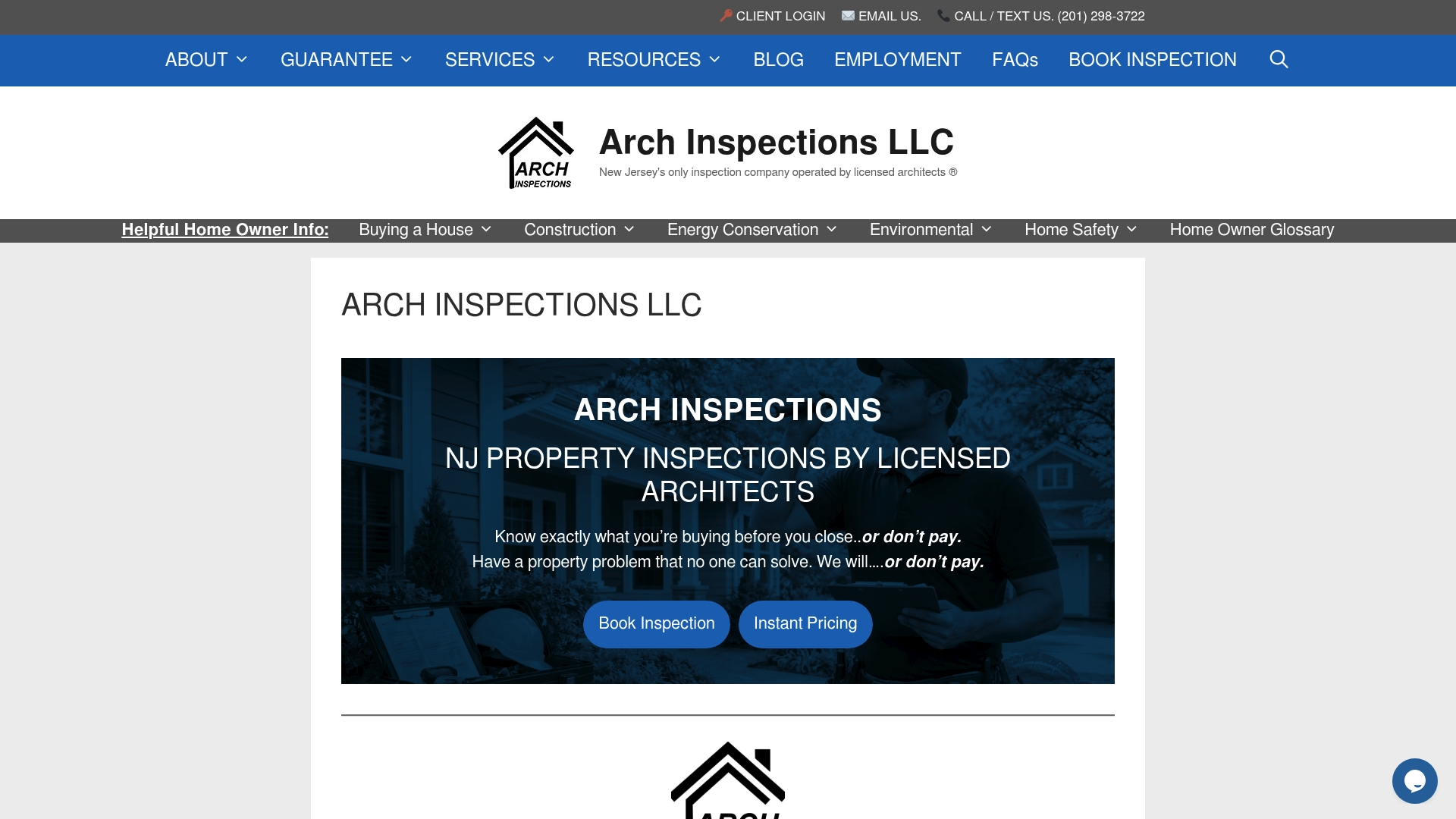 https://archinspections.com