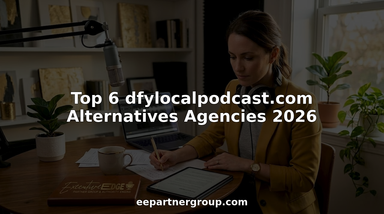 Top 6 dfylocalpodcast.com Alternatives Agencies 2026