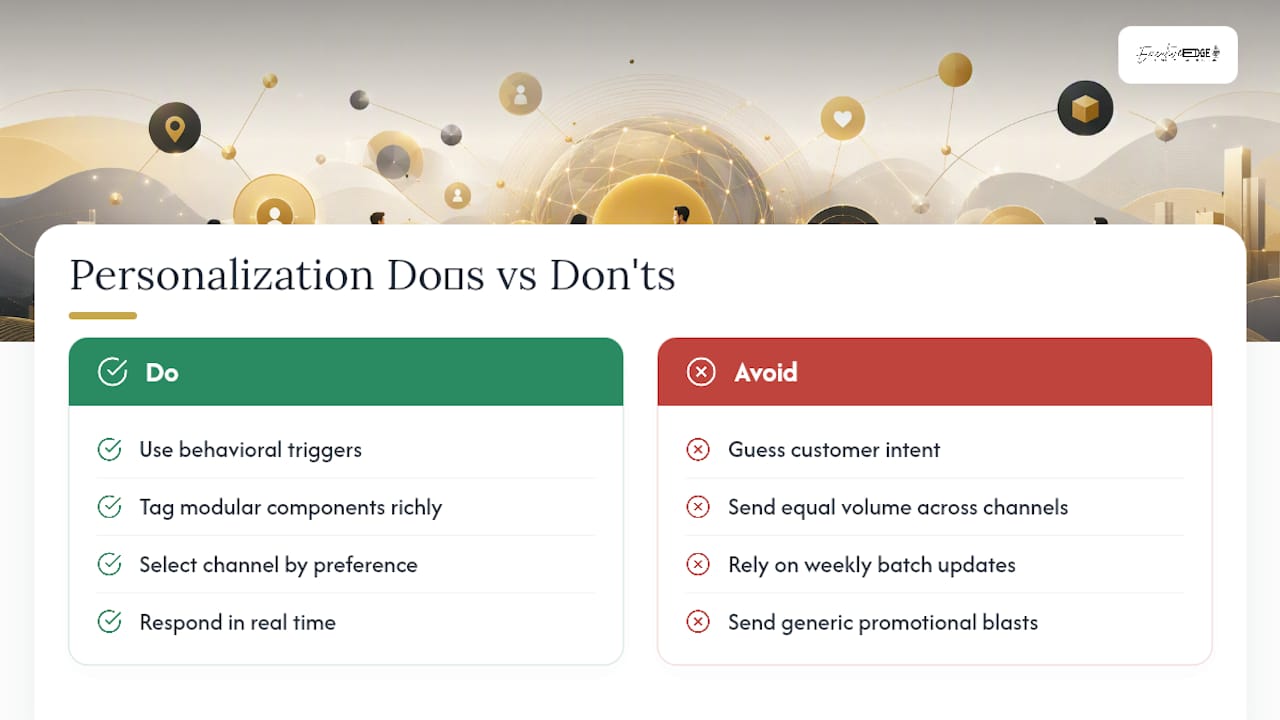 Personalizing Content Without Guessing at What Customers Want — overview diagram