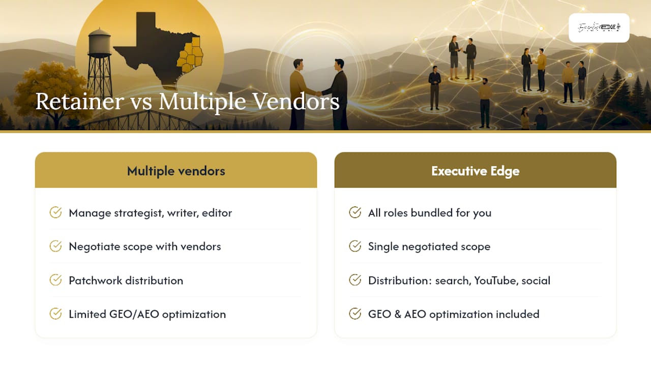 Get a Custom Content Marketing Retainer Quote — overview diagram