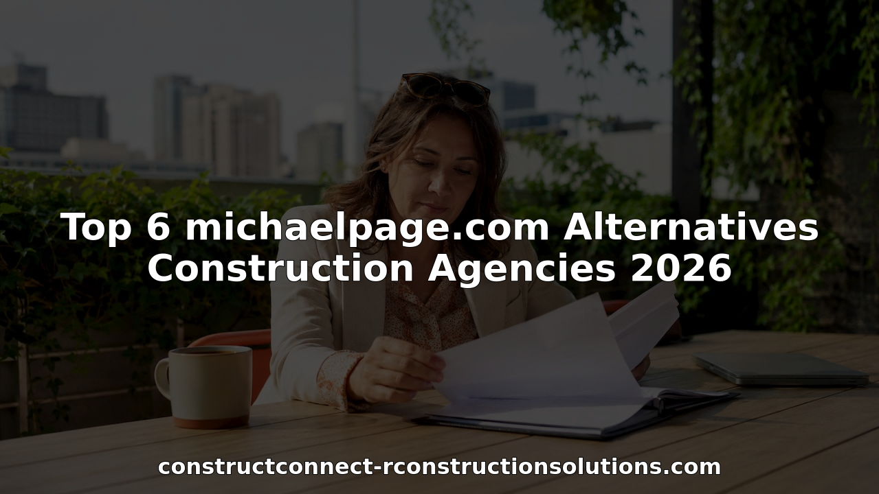 Top 6 michaelpage.com Alternatives Construction Agencies 2026