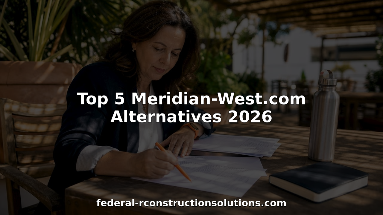 Consultant reviewing federal proposal documents