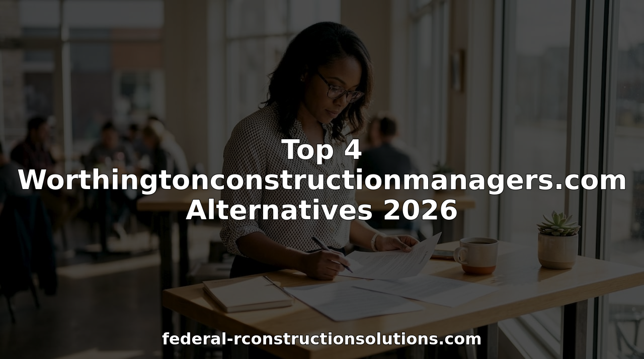 Top 4 Worthingtonconstructionmanagers.com Alternatives 2026