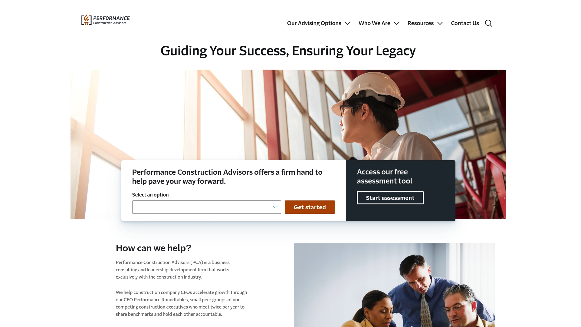 https://performanceconstructionadvisors.com