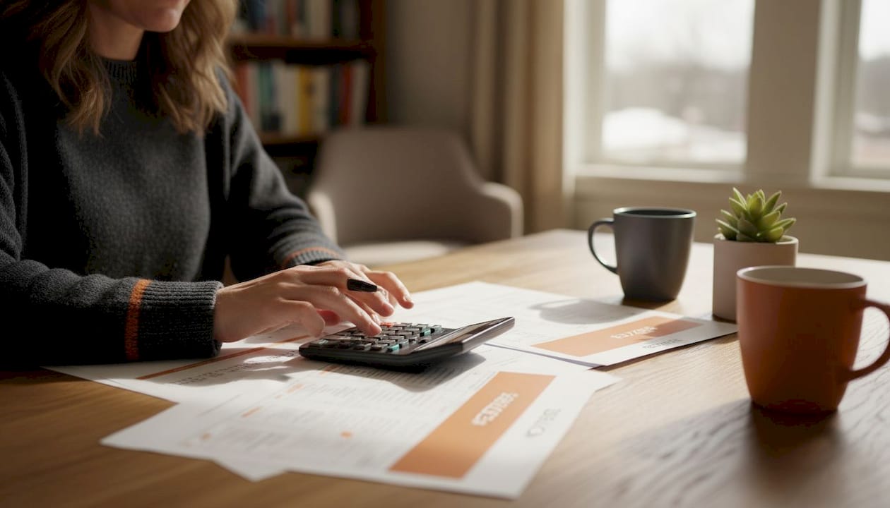 Estimator using calculator with construction cost documents