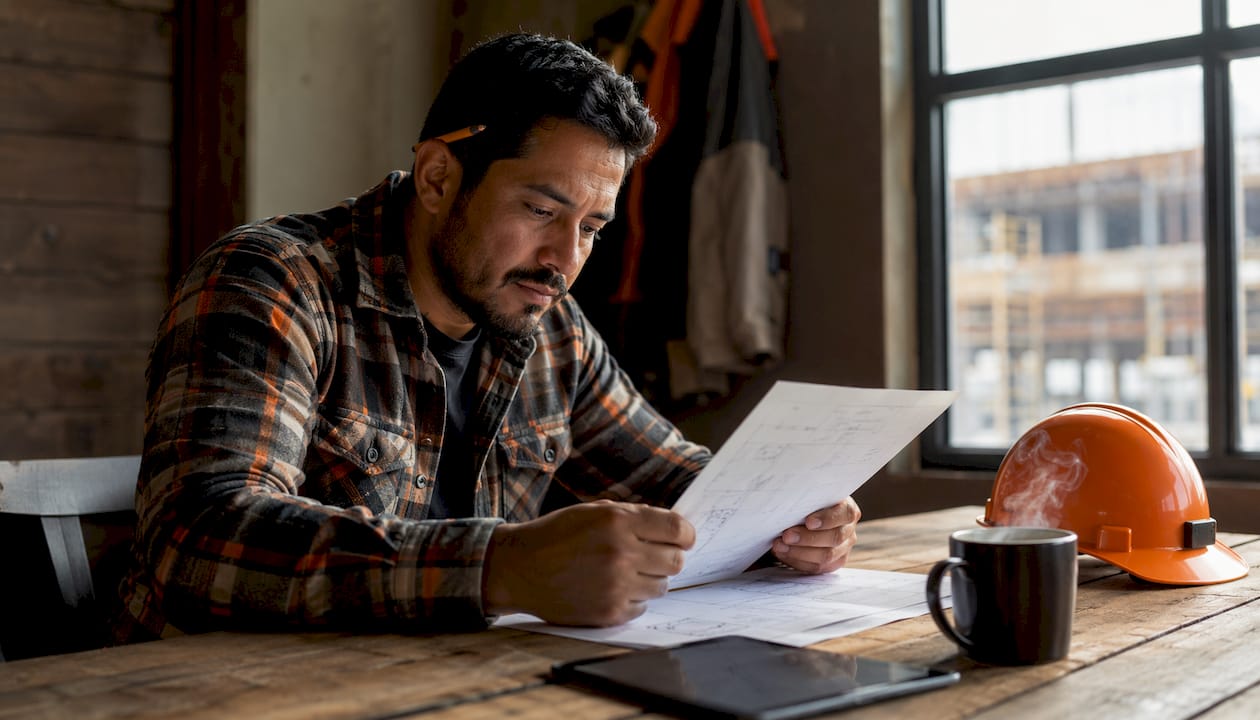 Contractor reviewing ServiceTitan onboarding workflow