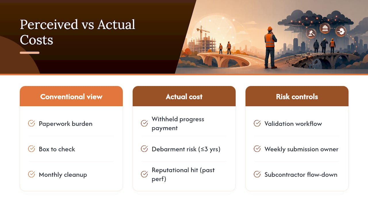 Why disciplined certified payroll processes pay off more than most contractors realize — overview diagram