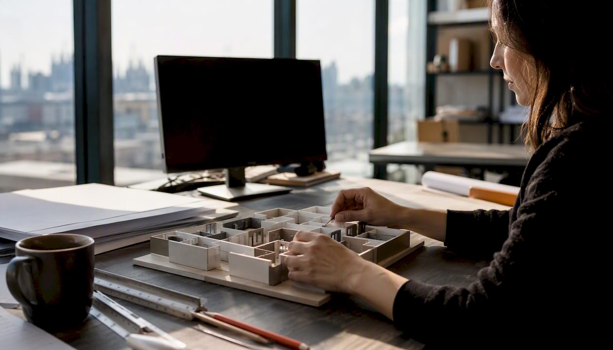Estimator adjusting physical model workspace