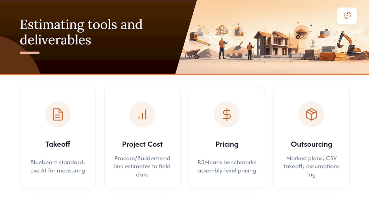 Which Tools Help Contractors Price Materials and Labor Accurately? — overview diagram