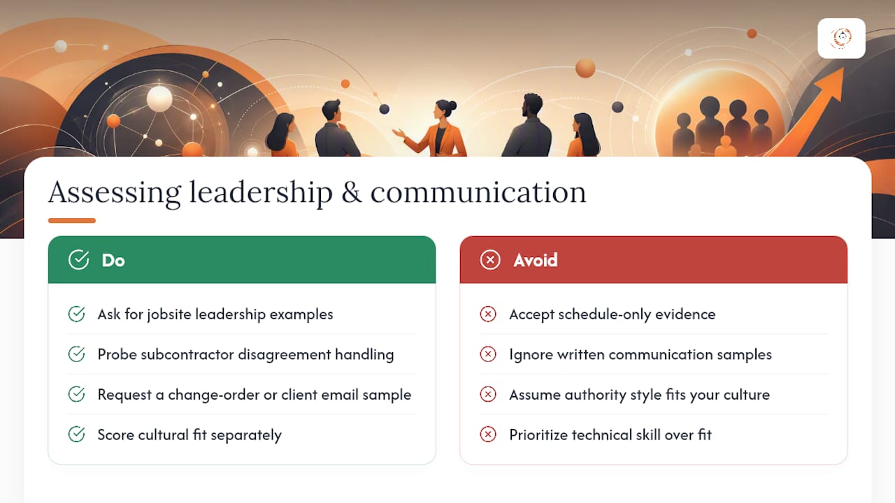 How Do You Assess Leadership and Communication Skills? — overview diagram