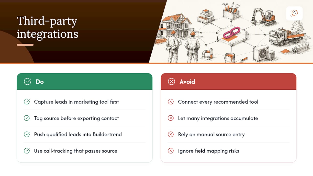 Third-Party CRM and Marketing Tool Integrations — overview diagram