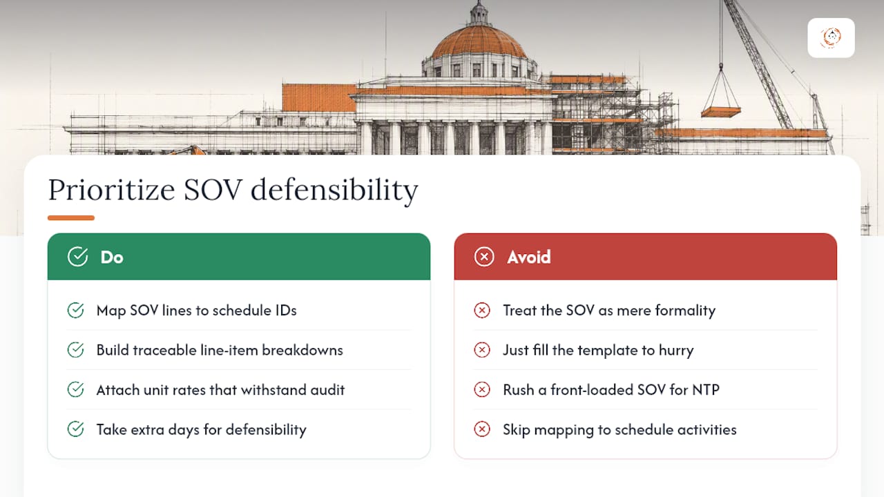 Get the SOV Right the First Time, Every Time — overview diagram