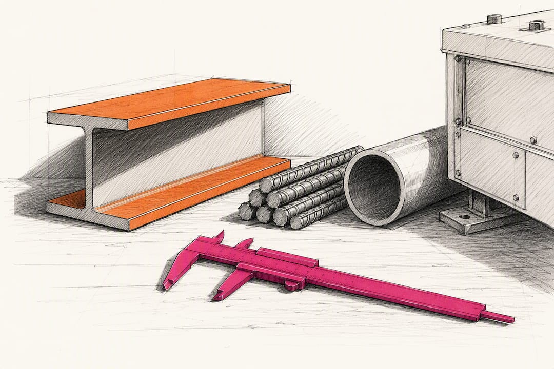 Construction materials arranged for BABA verification