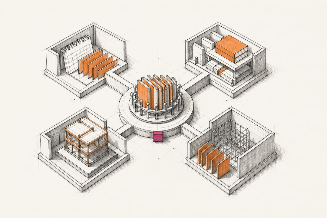 BEP governance structure with four coordination requirements