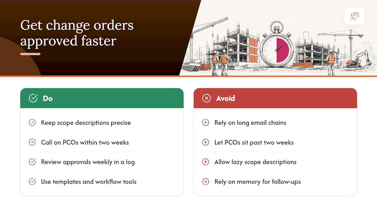 What Thirty Years of Watching Change Orders Fail (or Fly Through) Teaches You — overview diagram
