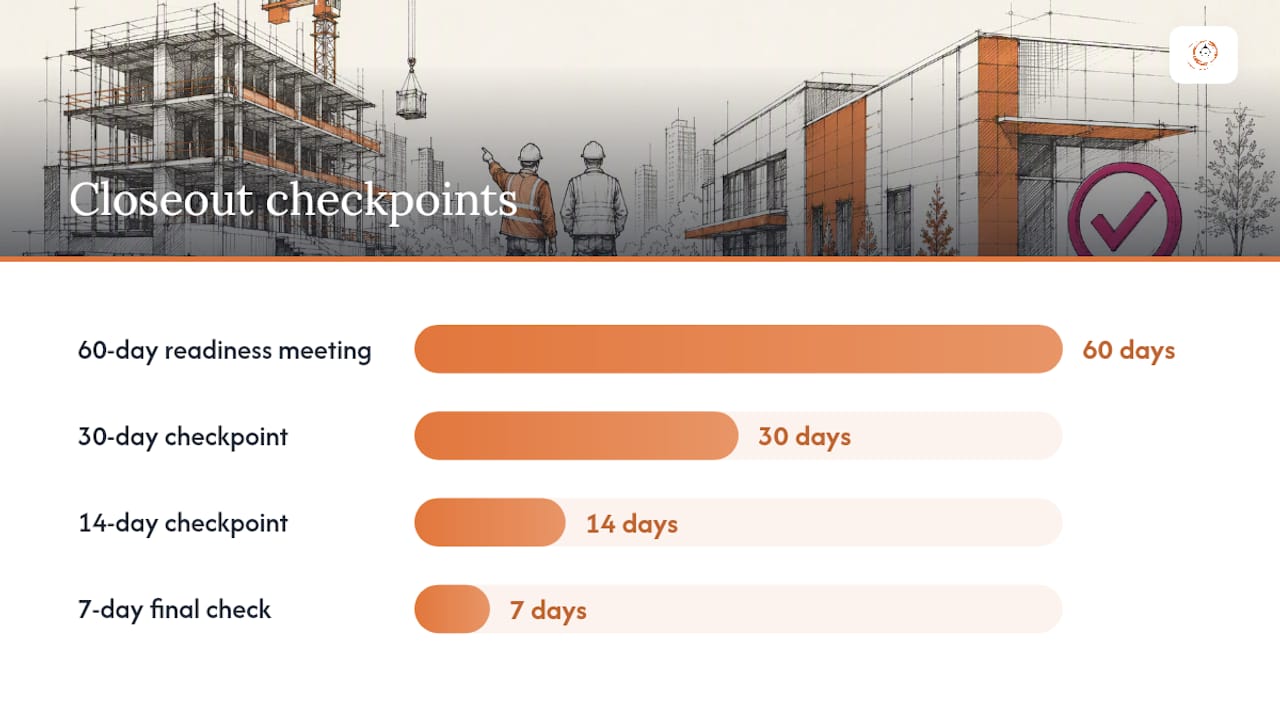 Why Should You Start Closeout Planning at Project Kickoff? — overview diagram