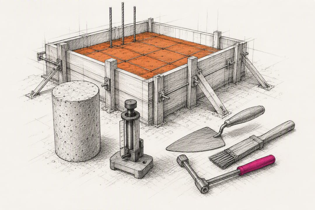 Construction quality control inspection materials