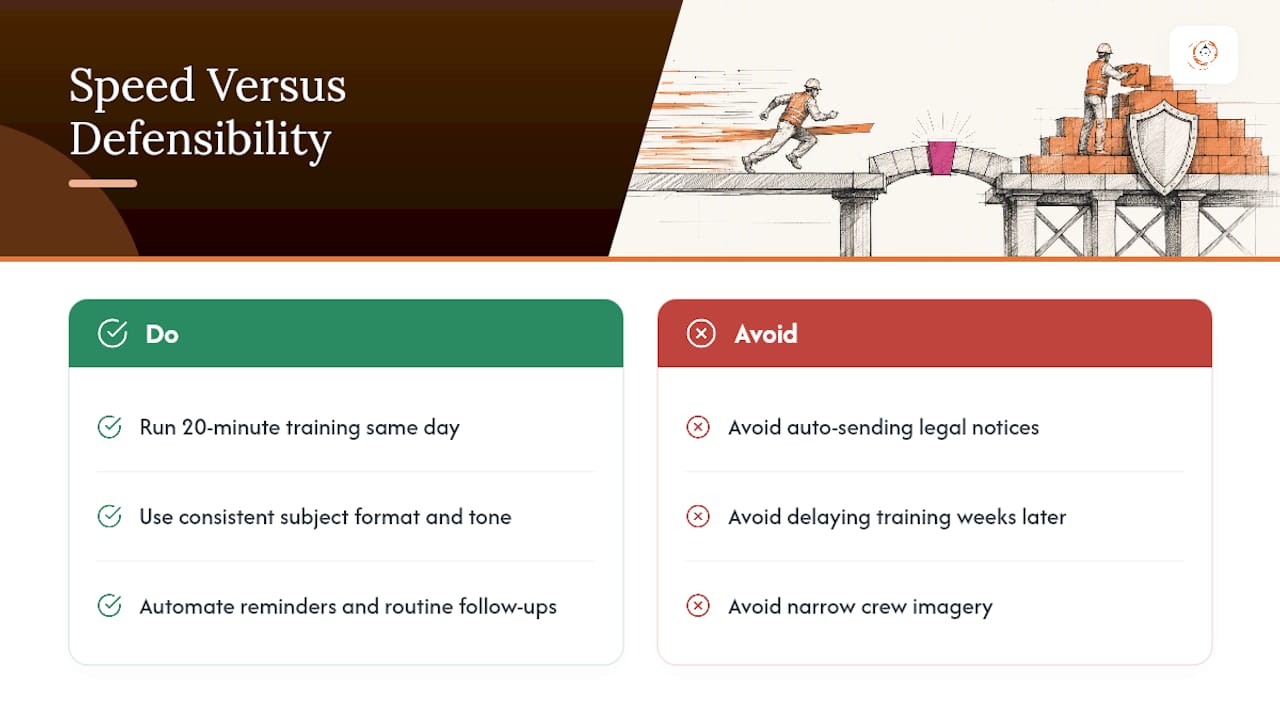 Speed Versus Defensibility: Where I Land on Automation — overview diagram