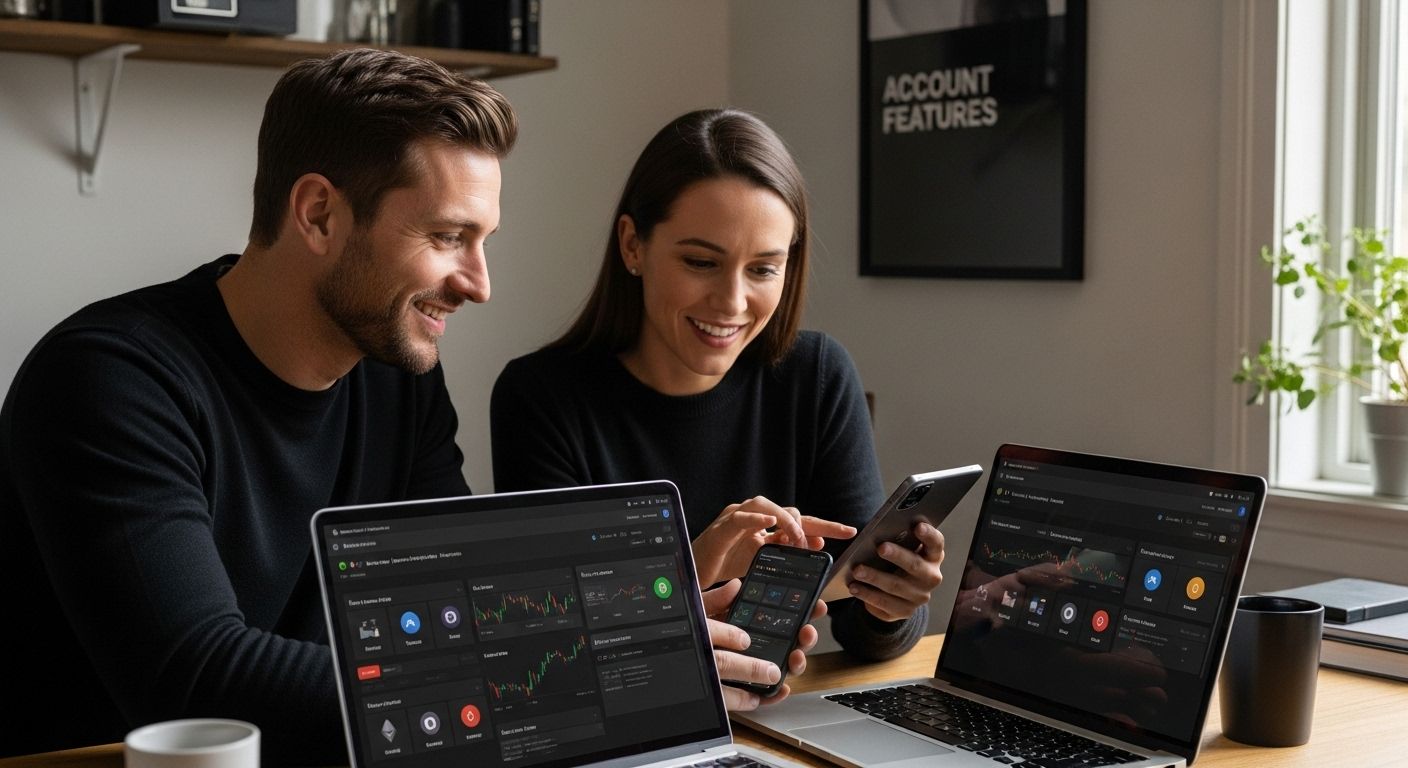 trading account features people