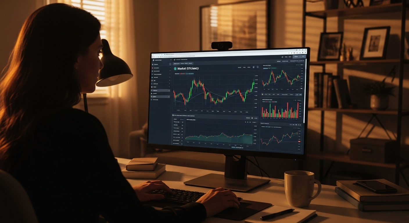 market efficiency human trading