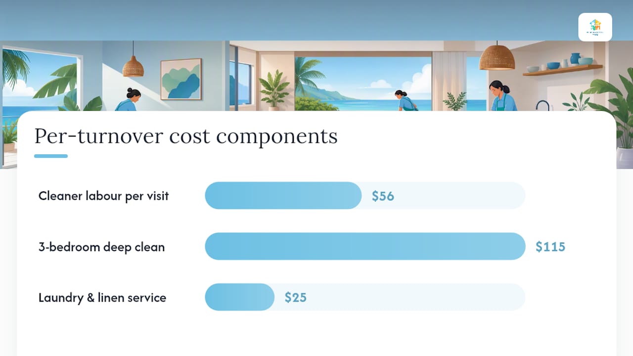 Airbnb turnover cost tracking workflow