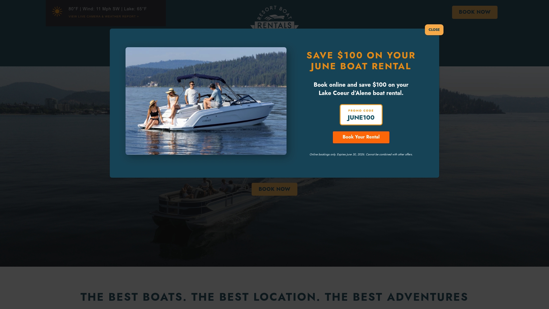 https://resortboatrentals.com