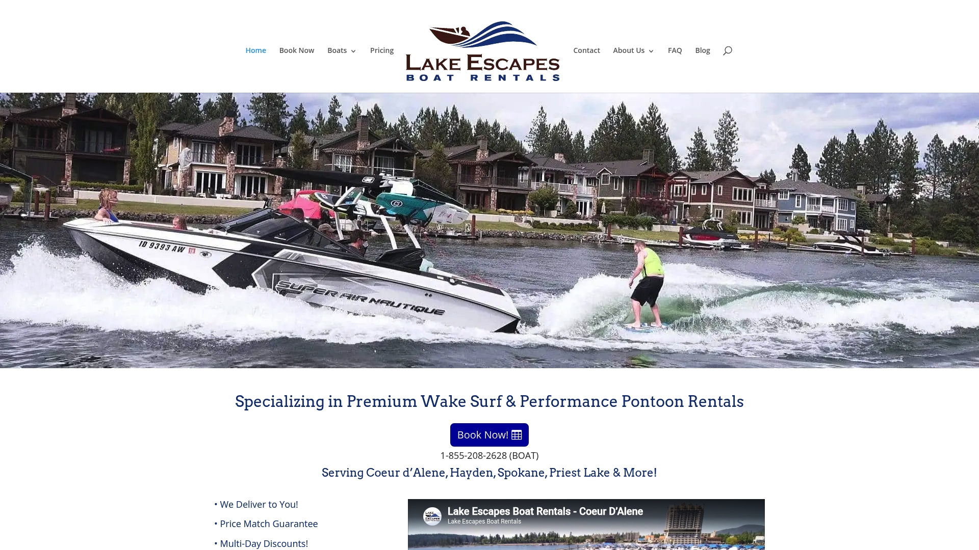 https://lakeescapesboatrentals.com